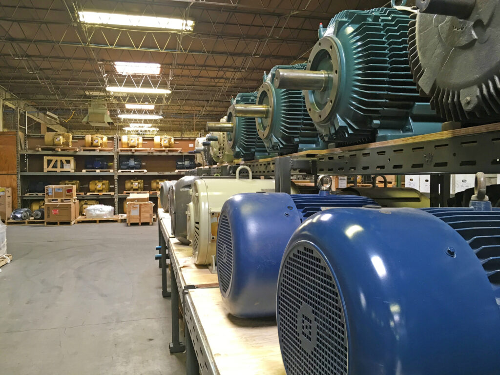 Lubbock Electric rebuilt reciprocating air compressor stock